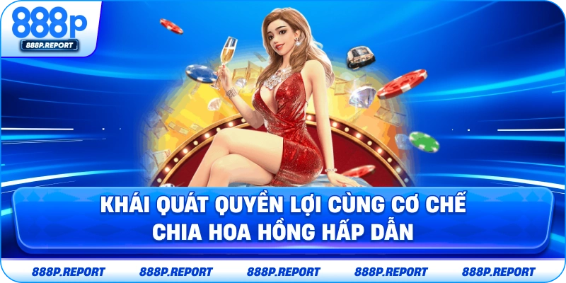 Khái quát quyền lợi cùng cơ chế chia hoa hồng hấp dẫn